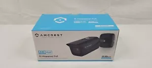Amcrest UltraHD 4K (8MP) Bullet POE IP Security Camera IP8M-2496EB-V2 Black - Picture 1 of 7