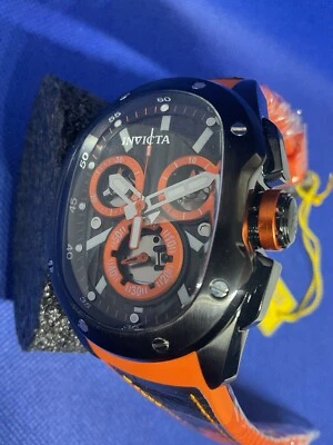Invicta Lupah Revolution 2, blk/orange, Swiss Movt, mod 45438 men’s wristwatch - image 1 of 4