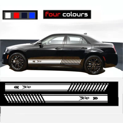 Kit de 2 calcomanías de coche pegatinas gráficos lado deportivo para Chrysler 300/C/300s vinilo Foto 1 de 4