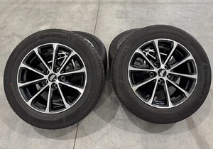 Cadillac XT4 OEM 18" Charcoal / Machined Wheels w/ 235/65R18 Continental Tires - Picture 1 of 7