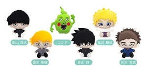 Mob Psycho 100 Mini Plush Brooch Complete 6 Set Japan Limited - Picture 1 of 7