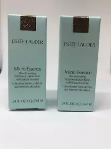 2 X Estee lauder Micro Essence Skin Activating Treatment Lotion 0.24 oz NIB - Picture 1 of 1