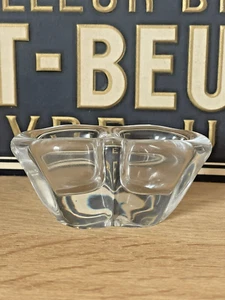 Jolie Salière en cristal de Baccarat - Double compartiment - Saleron - Imagen 1 de 6