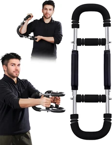 20-60Lbs Twister Arm Exerciser, Adjustable Spring Workout Bar, Forearm Triceps C - Picture 1 of 12