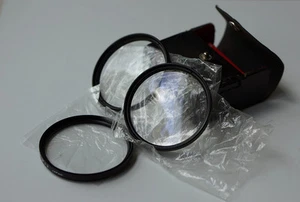BLACK'S Set mit drei Nahaufnahmen 55 mm Filtern Made in Japan/Kamera/SLR/DSLR - Bild 1 von 3