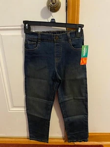 BRAND NEW BOYS SIZE 8 365 KIDS FROM GARANIMALS STRETCH DENIM PANTS - Picture 1 of 6