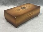 Cuendet Swiss Carved Wood Music Box