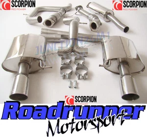 Sistema de escape Scorpion Mondeo 2.5T tubo descendente trasero turbo inoxidable y gato deportivo - Imagen 1 de 9