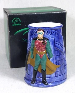 NIB Applause 1995 Batman Forever Robin Mug DC Comics - Picture 1 of 4