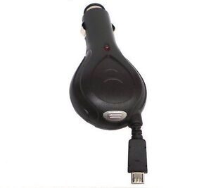 1A Retractable Micro USB Car Charger for Samsung Galaxy S6 Edge S5 S4 S3 Note 2