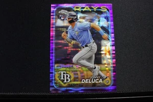 Jonny Deluca ROOKIE! 2024 Topps Chrome Purple Sonar /275 - Picture 1 of 3