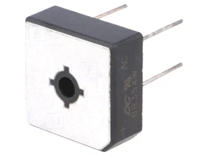 Rectificador de puente BR354W: monofásico; Urmax: 400V; If: 35A; Ifsm: 400A - Imagen 1 de 1