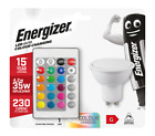 Energizer Led Colour Changing Light Bulb E27/B22/Gu10 Gls Rgb+W With Remote