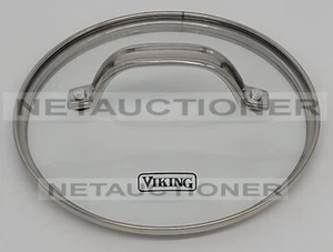 New Viking Tempered Glass Lid for 2 Qt Hard Anodized Nonstick Saucepan - Picture 1 of 4