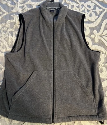 Structure Men's Grey Fleece Vest. Size XL - Image 1 of 3