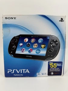 Sony Playstation PS Vita PCH-1101 Cystal Negro SOLO EN CAJA SIN CONSOLA - Imagen 1 de 11