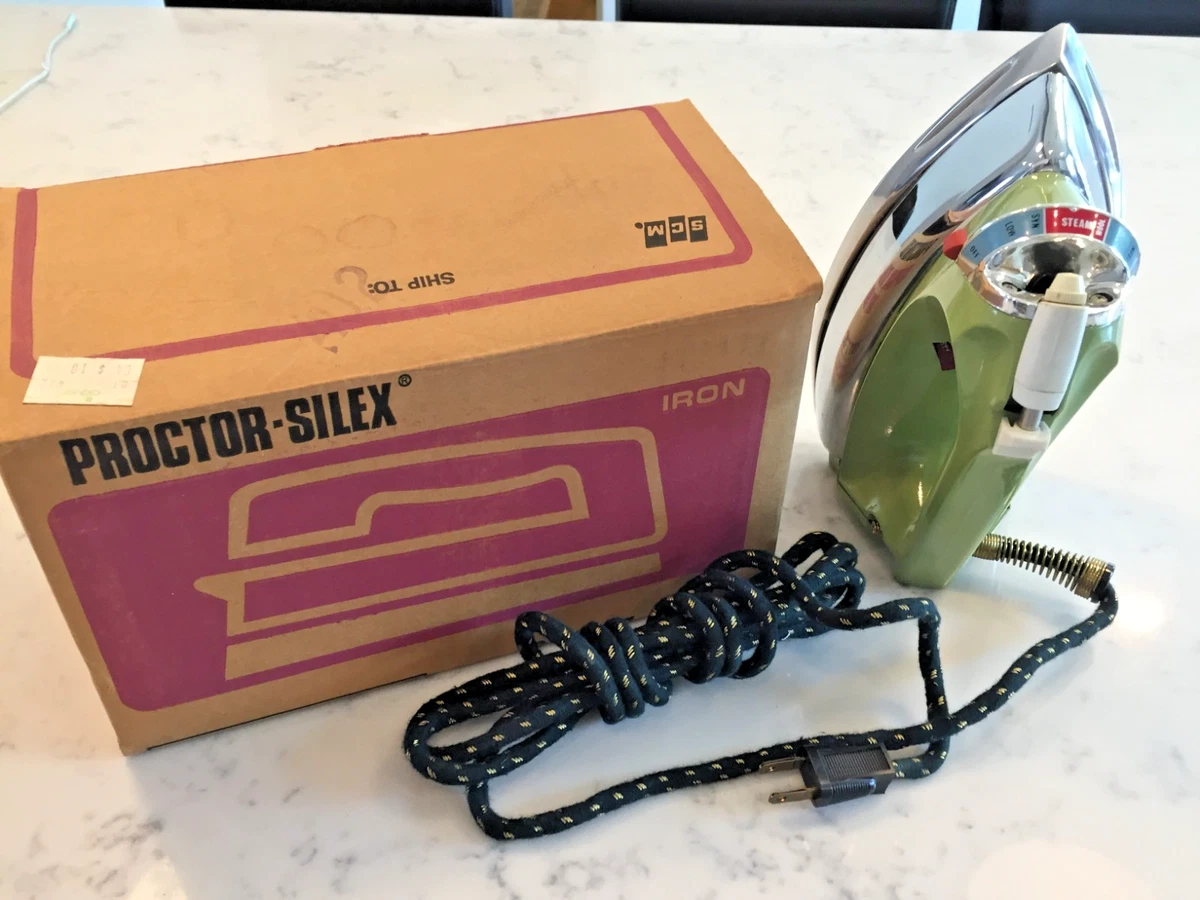 Vintage Proctor Silex Iron In Collectible Irons for sale | eBay