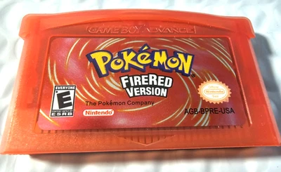Pokémon: FireRed Version (Game Boy Advance, 2003) GBA Game Cartridge - New - Image 1 of 4