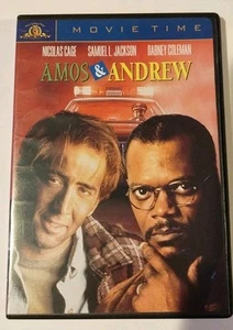Amos & Andrew DVD Dark Comedy Drama Thriller Samuel L Jackson Nicolas Cage - Picture 1 of 3