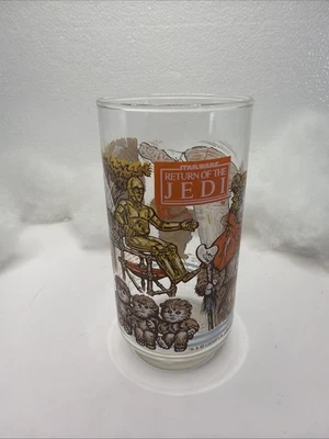 1983 Star Wars Return of the Jedi Burger King Copo C3PO Ewoks Vintage - Imagem 1 de 4