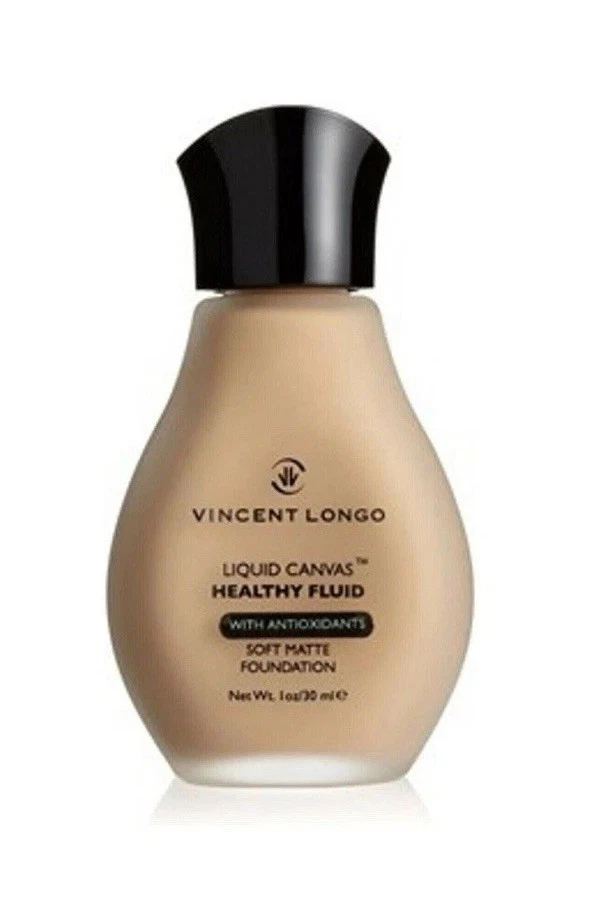 Vincent Longo Liquid Canvas Healthy Fluid Soft Matte Foundation Golden Tan 7 NIB - Image 1 of 1