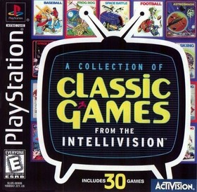 Collection Of Intellivision Classic Games - PS1 PS2 Complete