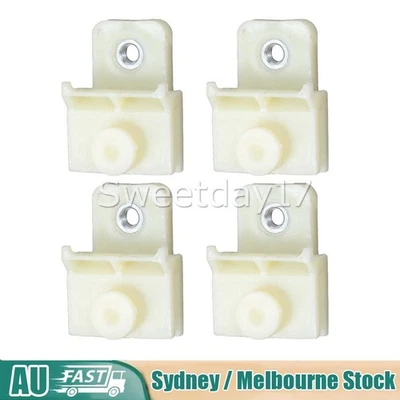 4X DOOR GLASS WINDOW TRACK CLIPS FIT FOR ISUZU DMAX / HOLDEN RODEO 2002-2011 Y - image 1 of 4