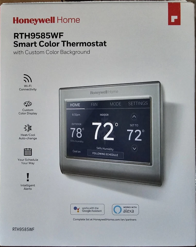 Honeywell Home - Termostato de color inteligente con conectividad Wi-Fi - SELLADO DE FÁBRICA Foto 1 de 1