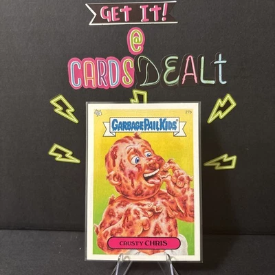 27b CRUSTY CHRIS 2004 Garbage Pail Kids All-New Series 2 GPK Sticker  - Image 1 of 3