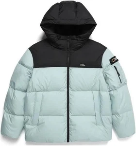 New NATIONAL GEOGRAPHIC Signature Goose Down Puffer Jacket New With Tags - Picture 1 of 6