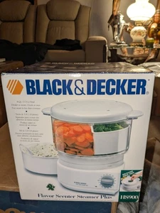 Vaporizador aromático sabor Black & Decker HS900 más arroz verduras sellado - Imagen 1 de 6