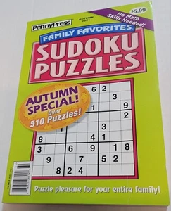 Penny Press Familie Favoriten Sudoku Puzzles, Herbst Special 2021 - Bild 1 von 2