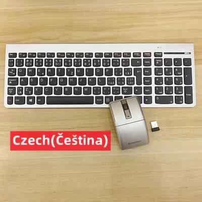 100% original Czech ultra-thin 2.4G wireless keyboard and mouse kit for Lenovo - Image 1 of 4