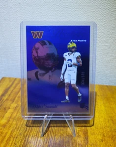 2024 Panini Prestige Rookie Mike Sainristil #337 Blue Xtra Points/599 Commanders - Bild 1 von 2