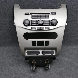 2010-2011 Ford Focus Radio Bezel w/ Faceplate Controller Panel Silver OEM 74228 - Picture 1 of 17