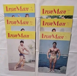 Iron Man Magazine 1976, Lot Of 6 Jan. March. May Jul. Sep. Nov. - Picture 1 of 13