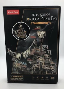 Cubicfun T4039h - Tortuga Pirate Bay - 3D Puzzle / Model - Pirates Caribbean - Picture 1 of 3