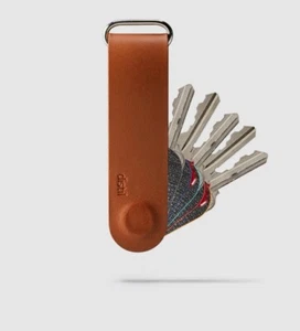 Distil Union Ferris KeyLoop Key Organizer Minimalist Compact Key Holder | Brown - Picture 1 of 8