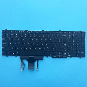 New 0383D7 383D7 For Dell Latitude 5580 5590 5591 E5550 5570 Backilt Keyboard - Picture 1 of 4