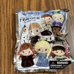 Disney Frozen II Plush Bag Clip NEW Unopened - Picture 1 of 2