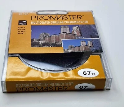 Pro 67mm MC Multi Coated Circular Polarizer CPL Glass Lens Filter Polarizing 67 - Image 1 of 3