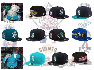 New Seattle Mariners Baseball Era Hat 59FIFTY Fitted Hat -5950-8
