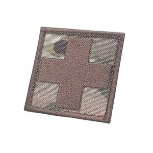 EMS red cross medic 2x2 OCP multicam embroidered military EMT paramedic patch - Picture 1 of 2