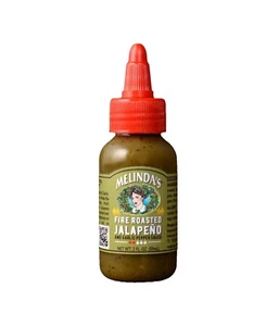 2X Melinda's Fire Roasted Jalapeno & Garlic Pepper Sauce - 2 fl oz - Exp 5/2026 - Picture 1 of 1