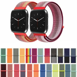 Watch Fitbit Versa 2 1 Lite Soft Bracelet Strap Band Sports Nylon Adjustable - Picture 1 of 40