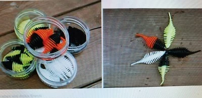 FTM Omura Kunstköder Baits Pongo Forelle ultraleicht Spinnfischen Käse und Knobl