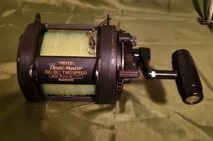 SHIMANO TRITON BEASTMASTER 50/80 2 SPEED GAME FISHING REEL - Picture 1 of 7