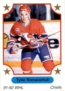 1991-92 7th Inning Sketch WHL - Tyler Romanchuk #23 (RC) - Picture 1 of 2