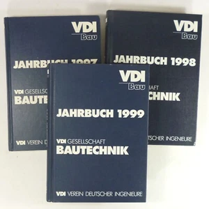 Konvolut "VDI Gesellschaft Bautechnik" Jahrbücher 1997-1999. - Bild 1 von 2