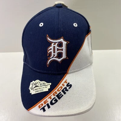 Detroit Tigers 47 Twins OS General Merchandise Baseball Cap Adjustable Strap Hat - Image 1 of 4